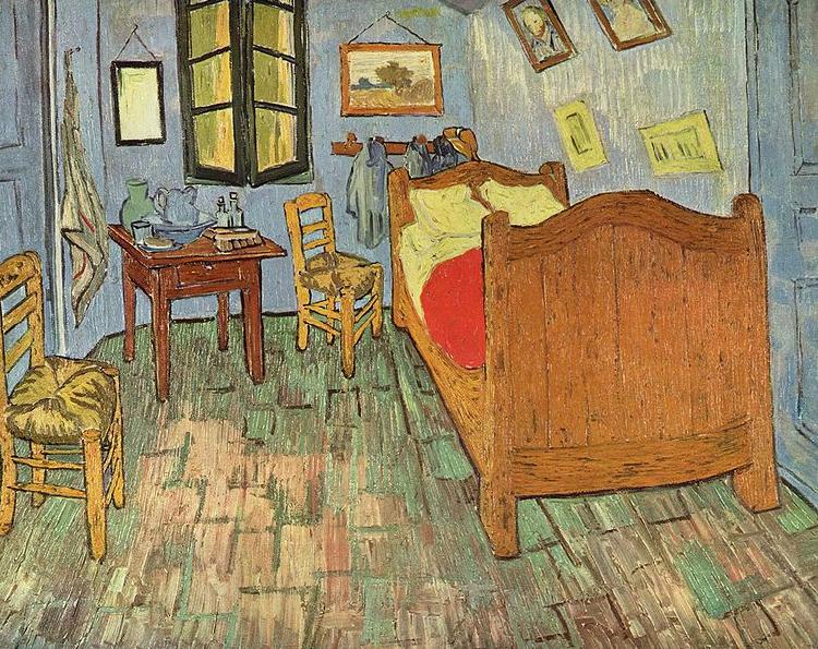 Vincent Van Gogh Vincents Schlafzimmer in Arles oil painting picture